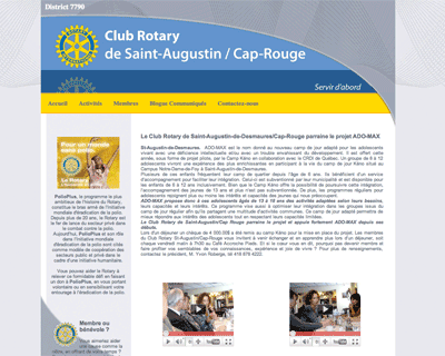 Site Web : www.rotarystaugustin.com
